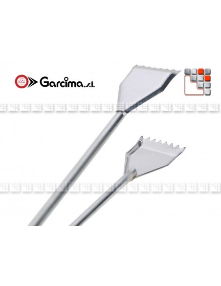 Stainless steel tongs for kitchen Paella G05-5023 GARCIMA® LaIdeal Service Cutlery