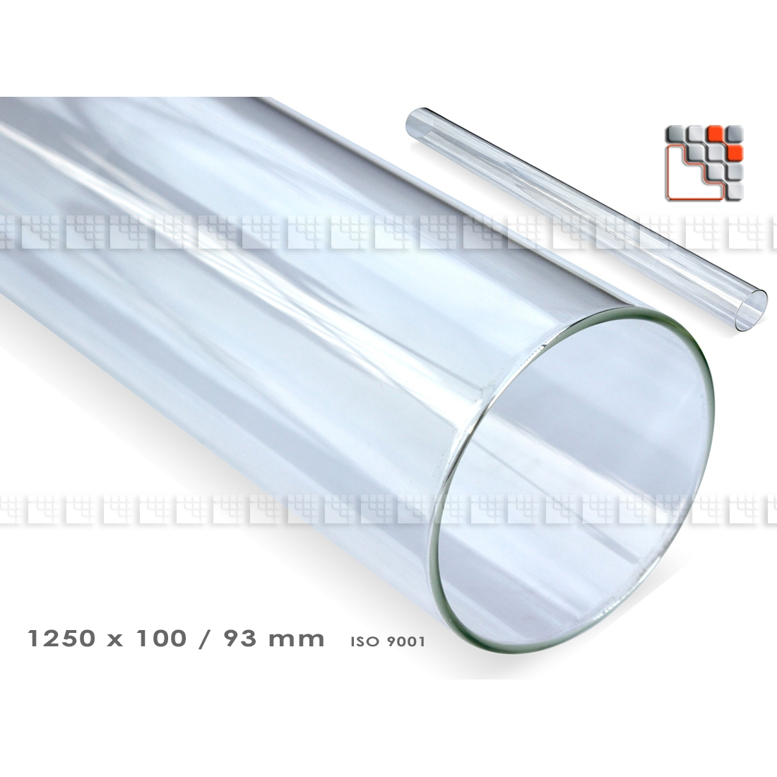 Chauffage au gaz tube en verre pour parasol chauffant Optical Pro 