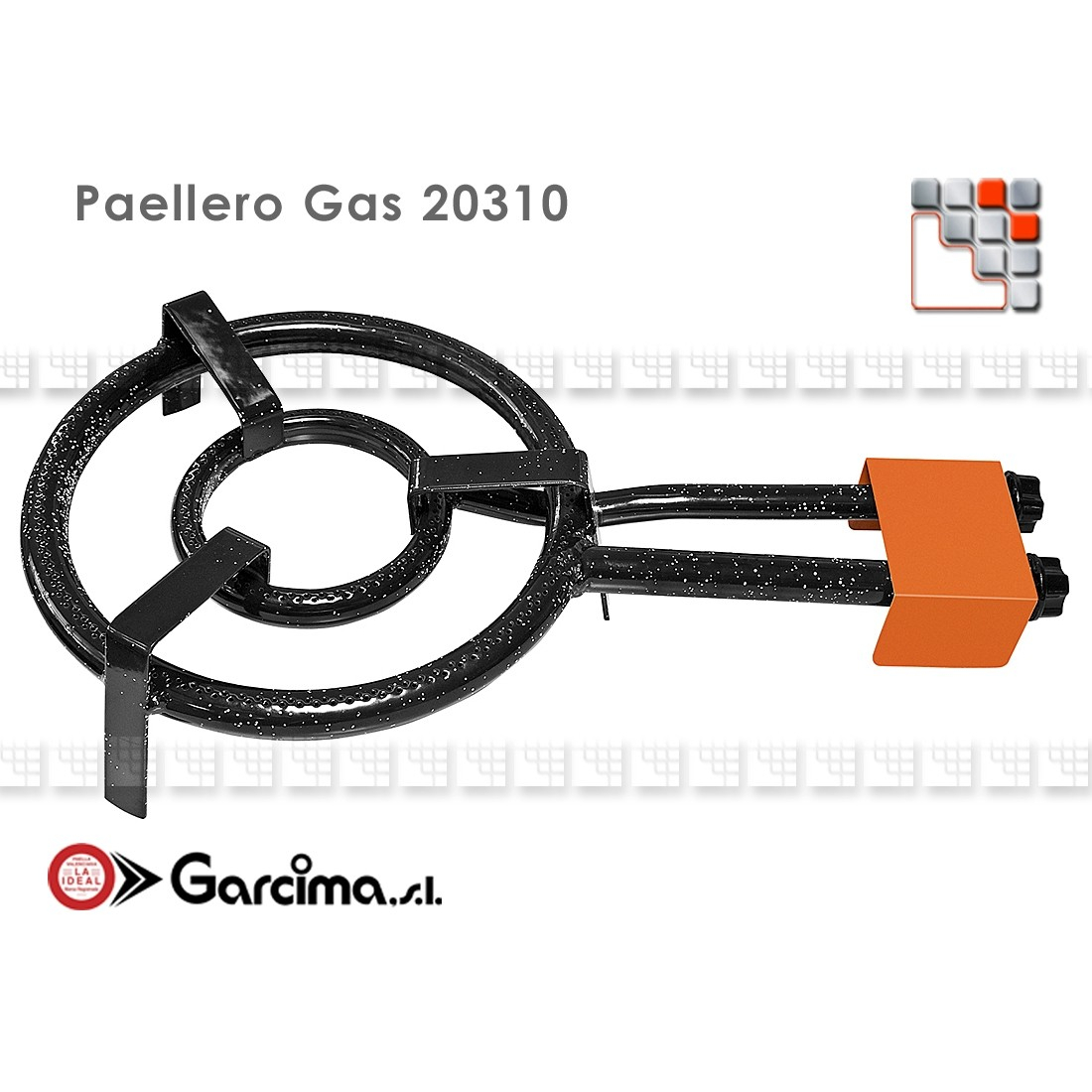 Garcima D30 Paella Burner G05-20300 GARCIMA® LaIdeal Garcima Paella Gas Burners