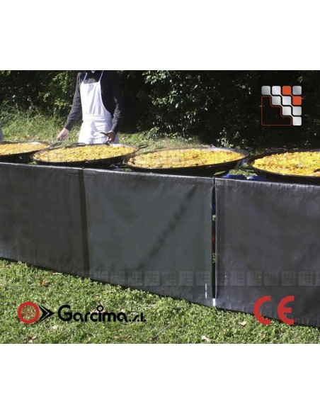 Garcima 90L Enamel Paella Kit G05-K20290L GARCIMA® LaIdeal Garcima Paella Flat Kit