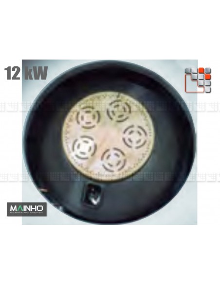 Gas Burner 12kW Wok W MAINHO M04-OQPW MAINHO SAV - Accessoires Wok Fryer Steam Oven
