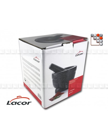 Granite Mortar and Pestle 16 cm - LACOR L10-60516 LACOR® Kitchen Utensils