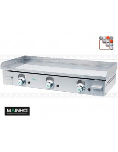 Griddle NC -100N Novo-Crom MAINHO M04-NC100N MAINHO® Plancha MAINHO NOVO CROM SNACK