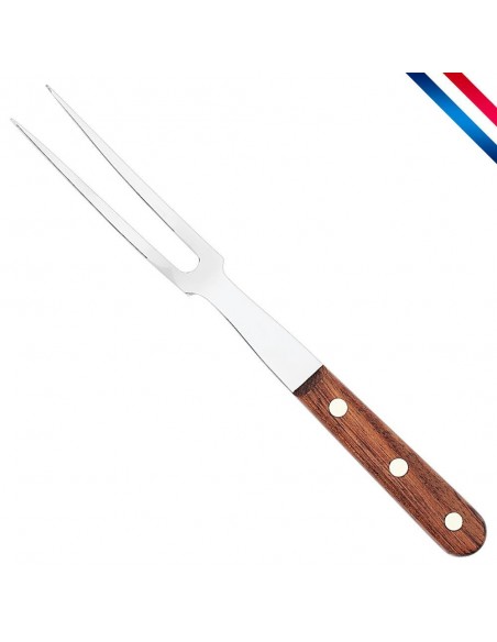 Curved Fork 3 Prongs Rosewood 28 AU NAIN A38-1320501 AU NAIN® Coutellerie Couverts de Service