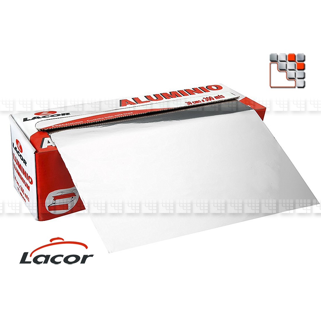 Aluminum foil PRO 11 microns L10-10430 LACOR® Spare parts Others