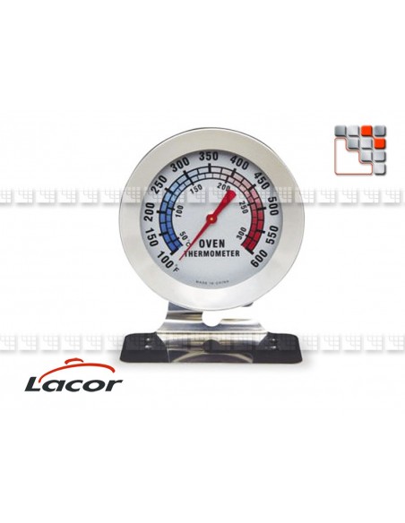 Thermometre de Four a poser Lacor - Barbecue Four et Accessoires 