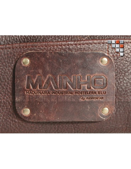 Leather Apron Regular Dark Brown MAINHO W47-L13 WITLOFT® Textiles and Leather