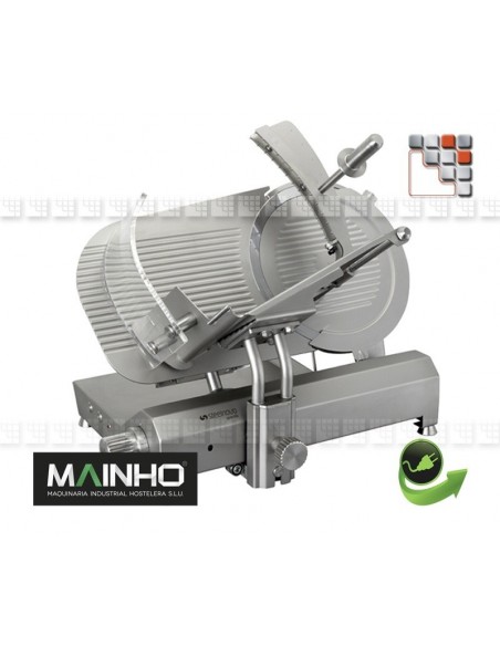 Stainless Steel Slicer TGI-350 230V MAINHO M04-TGI350 MAINHO® Manual Slicers BERKEL
