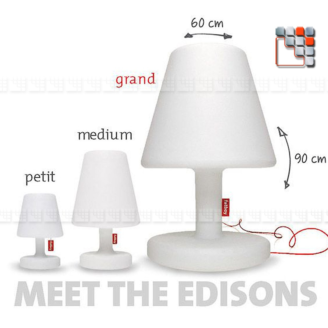 Knorrig team rukken Fatboy® Lamp Edison The Medium - Patio & Garden Lighting - FATBOY T...