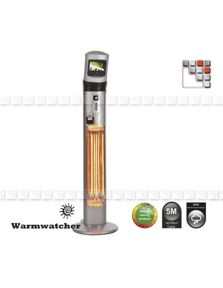 ATHENA W09-HAT12 Heating Column Warmwatcher® Patio Heater