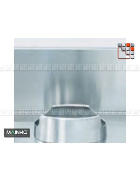 Wok W-100 gastro stainless steel cabinet MAINHO M04-W100S MAINHO® Fryer Wok Steam Oven