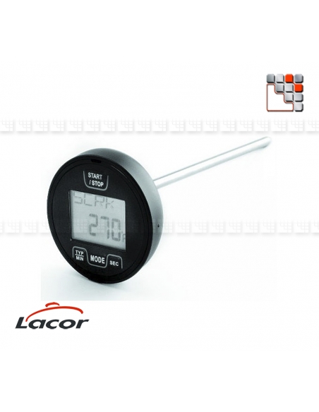 Thermometre Multifonction avec alarme Lacor L10-62489 LACOR® Ustensiles Special Pizza