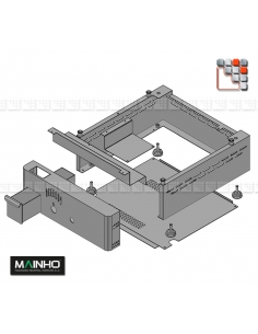 Stainless steel casing AR Range NS NC MAINHO M36-ARZ02020 MAINHO SAV - Accessoires Spare parts MAINHO