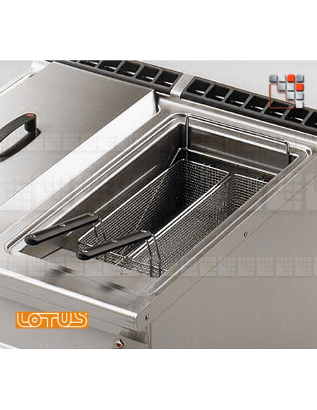 IperLotus LOTUS L23-F2/2598G 90 Gas Fryer LOTUS® Food Catering Equipment Fryer Wok Steam Oven