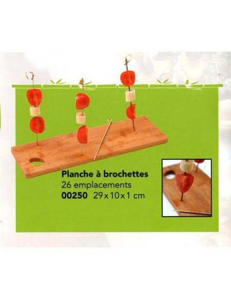 Planche de Présentation pour Piques et Brochettes DMCREATION D19-250 DM CREATION® Art de la table