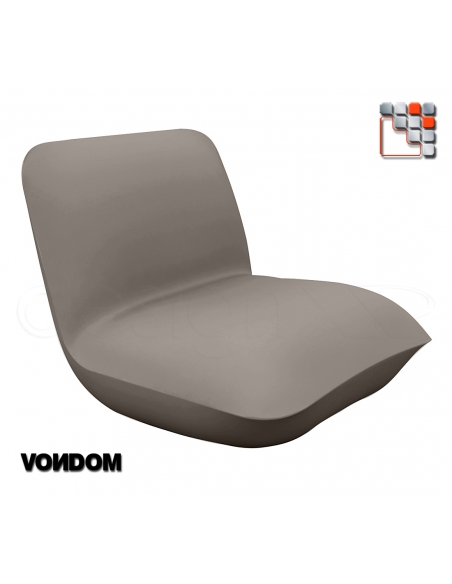 Fauteuil design Pillow VONDOM V50-55001  Mobilier pour Salon d'Exterieur