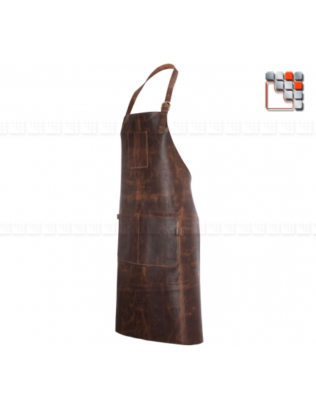 Patagon Leather Apron A17-TBL120079 A la Plancha® Textiles and Leather