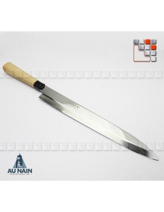 Japanese chef's knife Yanagiba KINKO (left or right handed) A38-1290604 AU NAIN® Coutellerie cutting