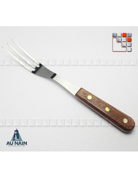 Curved Fork 3 Prongs Rosewood 28 AU NAIN A38-1320501 AU NAIN® Coutellerie Couverts de Service
