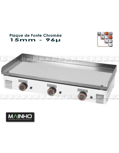 Plaque Plancha Chrome Serie NC M36-ZPL160 MAINHO SAV - Accessoires Pièces détachées MAINHO