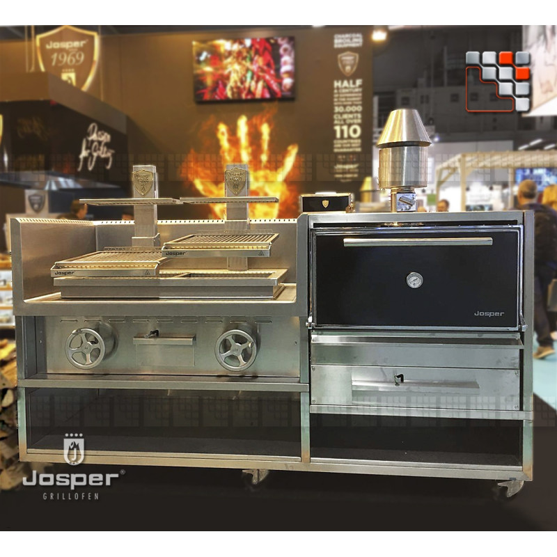Combo CVJ-050-2-HJX-45 Josper - JOSPE Charcoal Ovens & Rotisseries