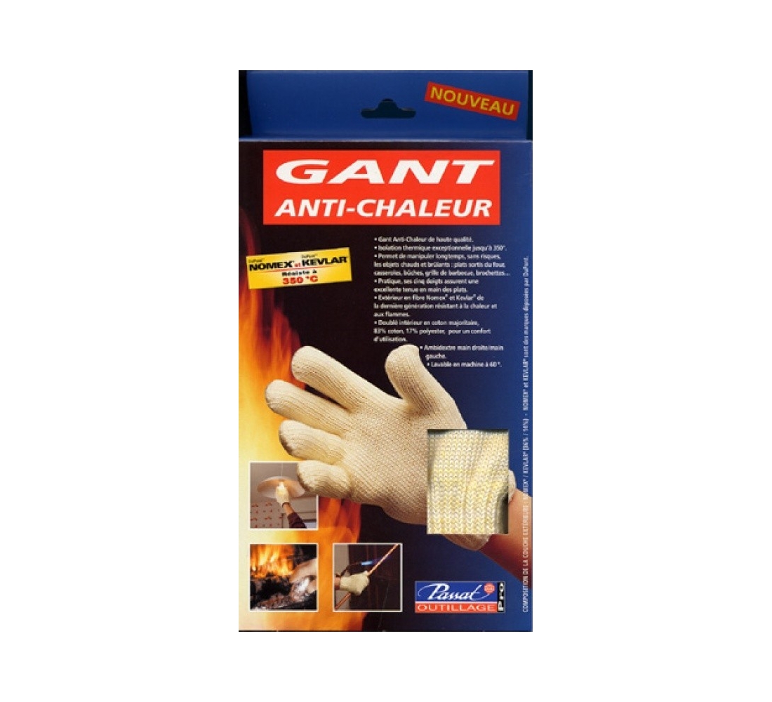 Gants anti-chaleur +350°C WARM250/50D2 manipulation de pièces