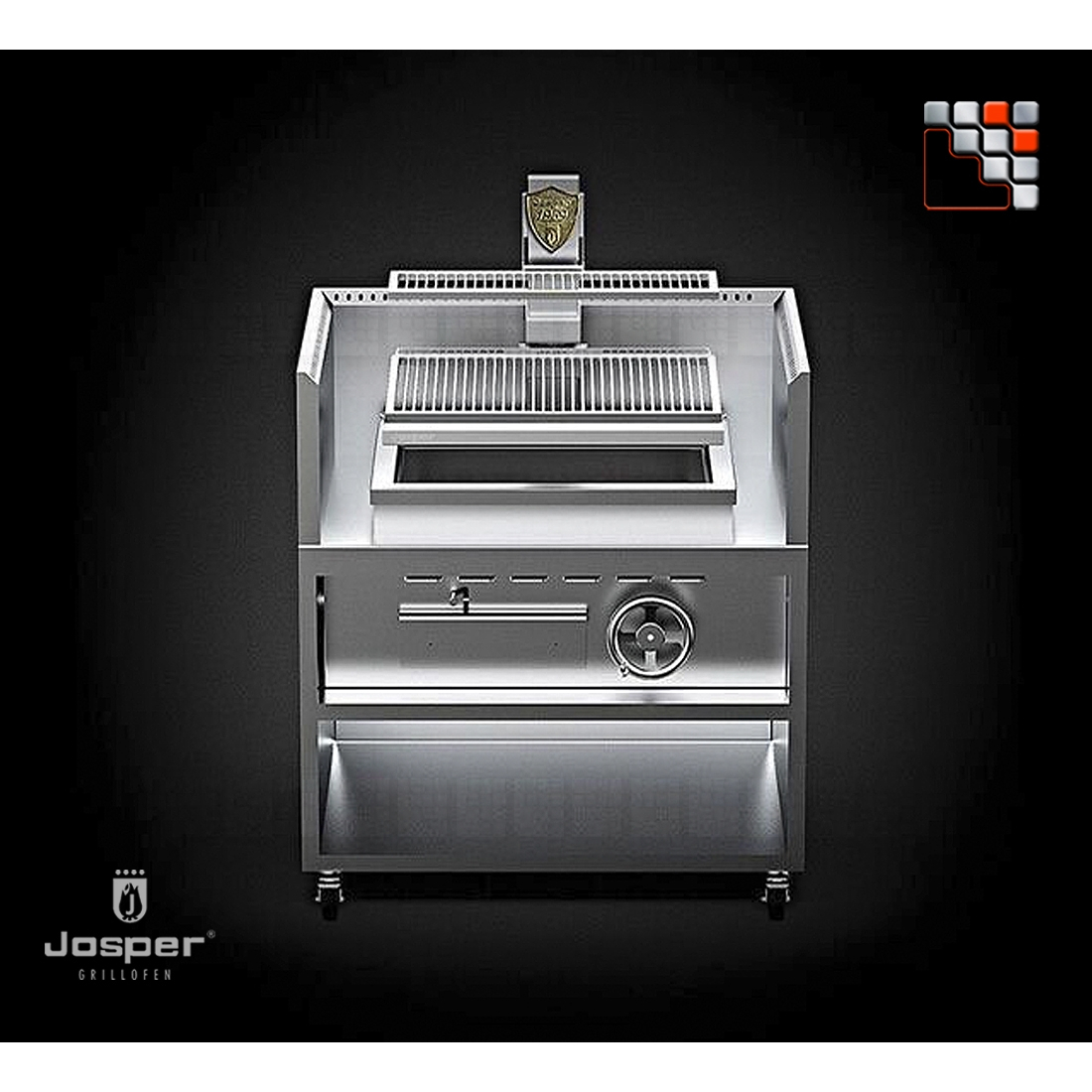 Basque Grill PVJ-050-1 JOSPER J48-PVJ0501 JOSPER Grill Ovens & Charcoal Rotisseries JOSPER