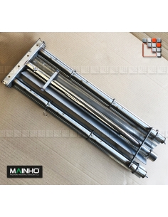 Gas Ramp Stainless Steel Parrillas PSI MAINHO M36-1016000021 MAINHO SAV - Accessoires MAINHO Spares Parts Gas