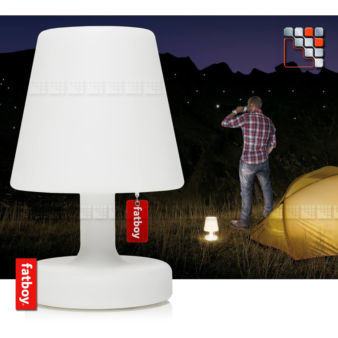 Fatboy® Edison Lamp The Petit F49-100686 FATBOY THE ORIGINAL® Lighting for Terraces & Gardens