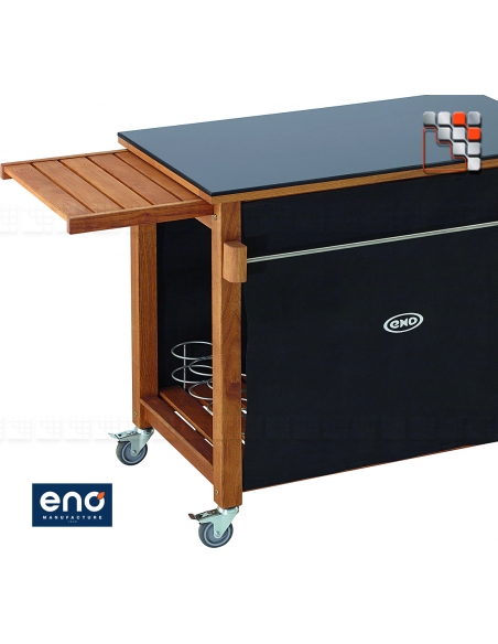 Trolley H PL EMILE ENO E07-DPN53 ENO® Planchas ENO and Stainless Steel Trolleys