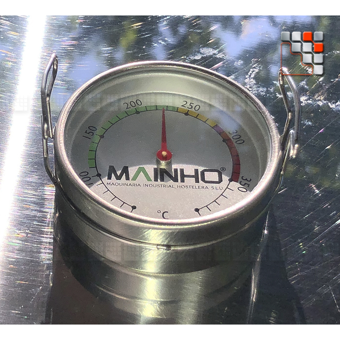 Thermometre de Plancha 50-400°C Mainho - MONOLITH Kamado Braseros B