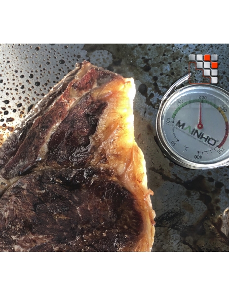 Thermometre de Plancha 50-400°C Mainho M36-ST003 Carrement Plancha® MONOLITH Kamado Braseros Barbecue