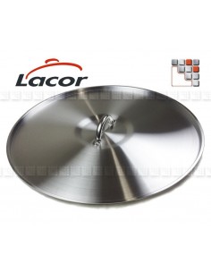 Lid AL CHEF Stainless Steel Handle L10-209 LACOR® Utensils Paella Garcima