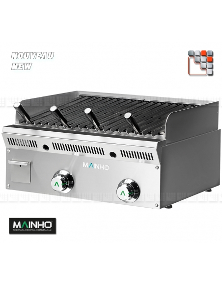 Grill ELB-62GN Eco-Line Barbecue MAINHO M04-ELB62GN MAINHO® Cuisine d'Extérieur Modulaire Food-Truck ECO-LINE