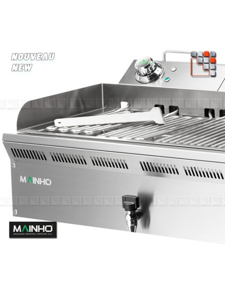 Electric Grill ELB 230V Eco-Line MAINHO M04- ELB 41EM MAINHO® ECO -LINE Range for Compact Kitchen or Food-Truck