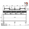 Parrillas PSI-160 ROYAL-PRILL Mainho M04-PSI160 MAINHO® Royal Nova Brazo Grill Parillas