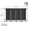 Parrillas PSI-160 ROYAL-PRILL Mainho M04-PSI160 MAINHO® Royal Nova Brazo Grill Parillas