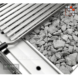 Parrillas PSI-160 ROYAL-PRILL Mainho M04-PSI160 MAINHO® Royal Nova Brazo Grill Parillas