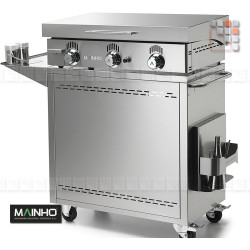 Pack Plancha NC -80TB MAINHO M04-CNE80 NC 80TB MAINHO® Plancha Premium NOVOCROM NOVOSNACK
