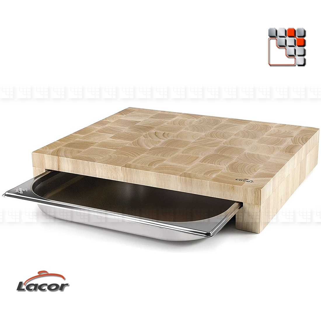 Beech Cutting Board GN 2/3 LACOR D19-60592 LACOR® Kitchen Utensils