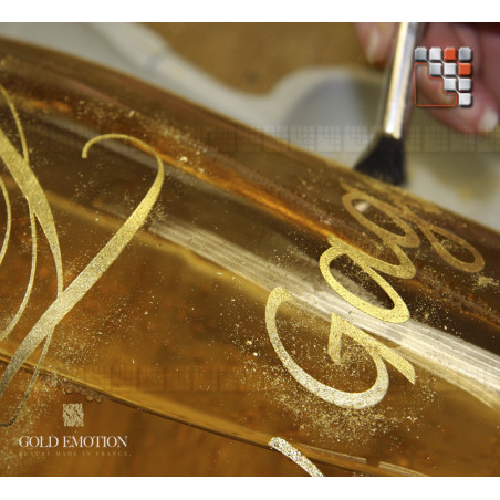 Sparkling Wine Personalized 24K gold engraving G03-ORPE GoldEmotion Wines Cocktails and Drinks