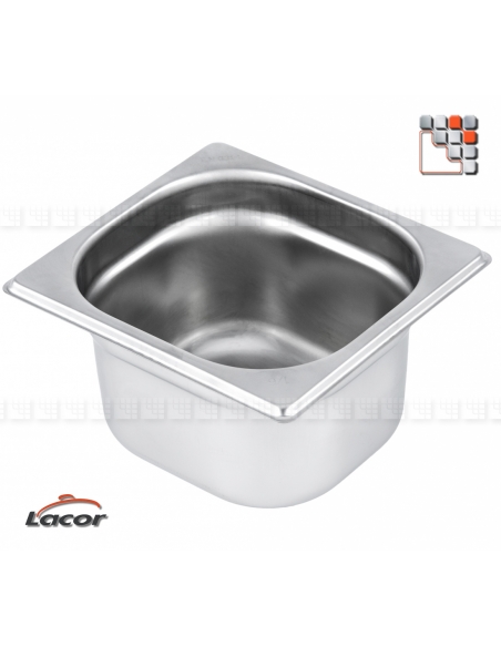Stainless Steel Gastro Container GN 18/10 LACOR L10-66240 LACOR® Kitchen Utensils