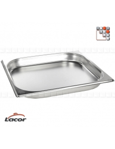 Gastro stainless steel tray GN 18/10 LACOR L10-66240 LACOR® Kitchen Utensils