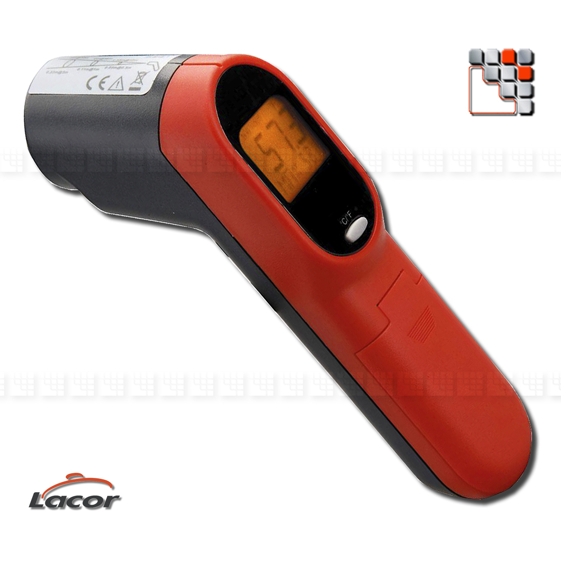 Thermometre Infrarouge Visée Laser LACOR L10-62457 ALFA FORNI Accessoires Ustensiles de Cuisine