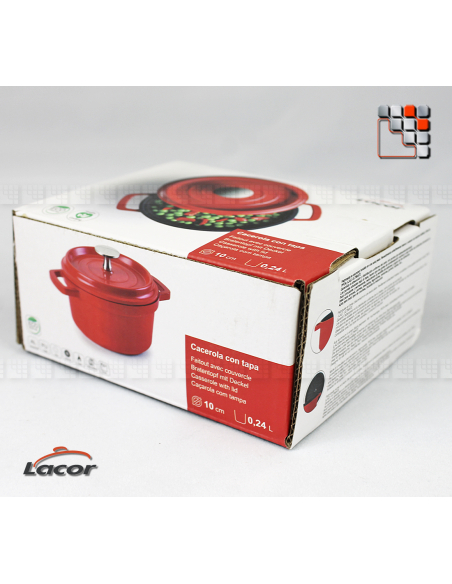 copy of Deep dish Aluminium LACOR L10-25909 LACOR® Sartens, Cazuelas y Tapas Garcima