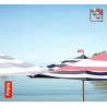Parasol Stripesol 350 cm Fatboy® F49-103415 FATBOY THE ORIGINAL® Furniture for Outdoor Lounge