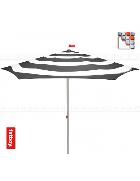 Parasol Stripesol 350 cm Fatboy® F49-103415 FATBOY THE ORIGINAL® Mobilier pour Salon d'Exterieur