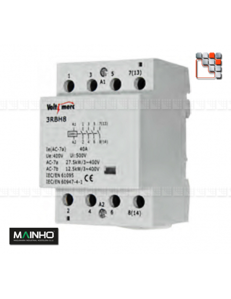 Contactor 40A 400V MAINHO M36-COM MAINHO SAV - Accessoires Electric spare parts MAINHO