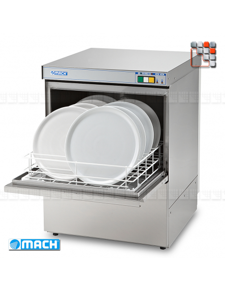 Dishwasher 50x50 MACH M04-MSDT MAINHO® Snack-Bar Cold CHR Washing
