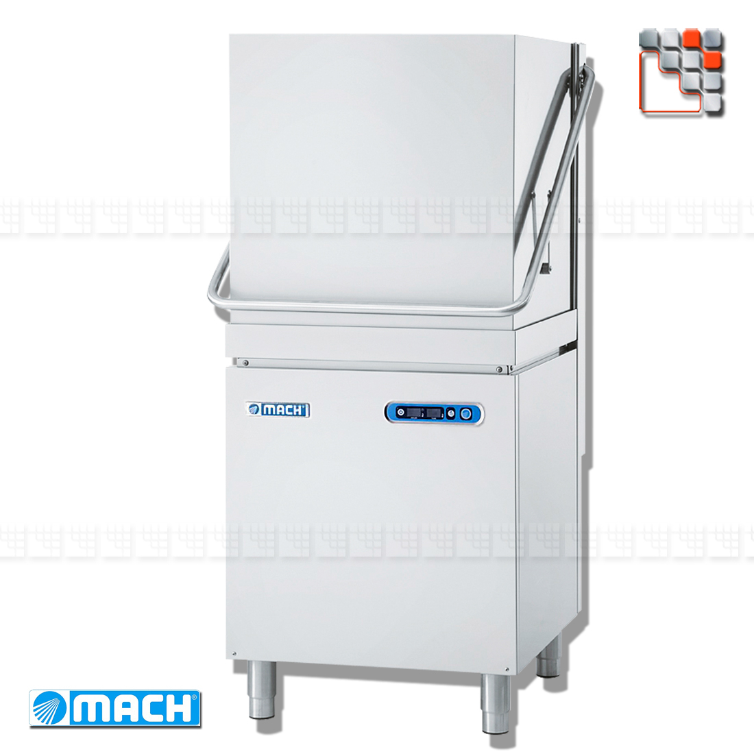 Lave-vaisselle professionnel MACH - MS9553PS disponible sur Chr